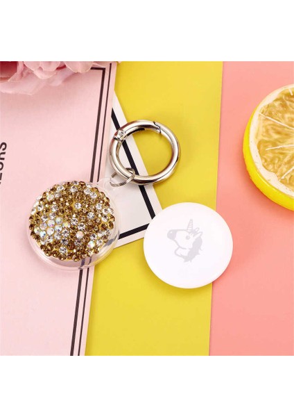 ​ZORE Airtag 03 Uyumlu Silikon ANAHTARLIK-GOLD-8682314138529-NOİR54100
