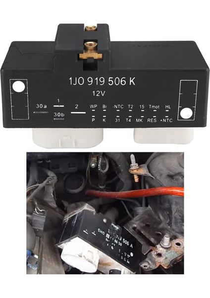 Golf Mk4 - A3 Tt 1J0919506K Için Röle Radyatör Fanı Kontrolü (Yurt Dışından)