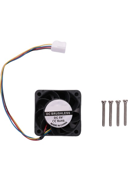 Nano Soğutma Fanı Için 5V, 4pın Ters Korumalı, Pwm Hız Ayarı, Güçlü Hava (Yurt Dışından)