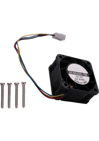 Nano Soğutma Fanı Için 5V, 4pın Ters Korumalı, Pwm Hız Ayarı, Güçlü Hava (Yurt Dışından)