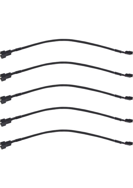 Pwm Fan Uzatma Kablosu - Atx Kasa 3 Pin ve 4 Soğutma Fanıyla Uyumlu 11,8 Inç Pc (Yurt Dışından)