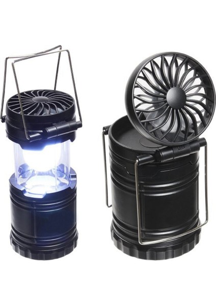 Dış Mekan LED Fenerler, Fanlı Kamp Feneri, Yürüyüş Için Parlak Akülü Asma Fenerler (Yurt Dışından)