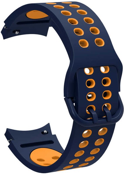 Galaxy Watch 4 44MM Krd-02 Uyumlu Kordon Zore - MAVI-SARI-8680436416259-NOİR73533