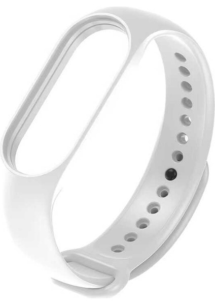 Xiaomi Mi Band 7 Uyumlu Klasik Kordon Zore - BEYAZ-8680436587706-NOİR74983