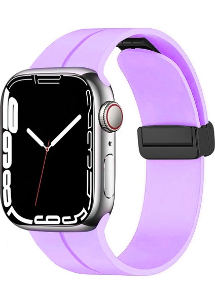 Watch 7 41MM Uyumlu Krd-84 Uyumlu Kordon Zore - LILA-8680436677865-NOİR87794