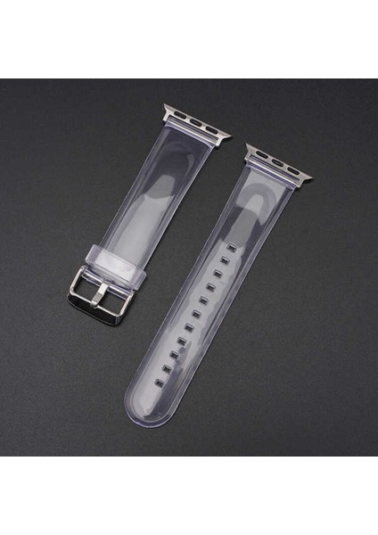 ​​​watch Ultra 49MM Kordon Krd-13 Şeffaf Uyumlu Strap Kayış Zore - RENKSIZ-8680436494516-NOİR79556