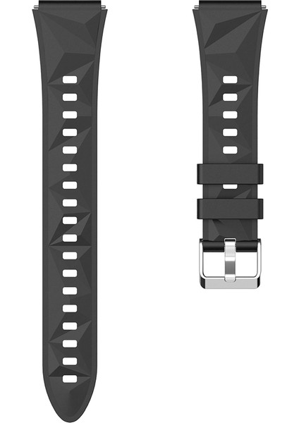 Huawei Watch Gt5 Pro 42MM Uyumlu Zore KRD-129 Silikon Kordon Strap KAYIŞ-PEMBE-8680436823422-NOİR112