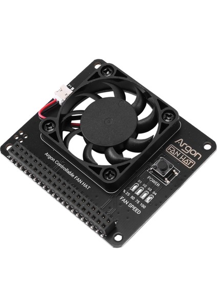 Yazılımla Ayarlanabilir Hız / 40MM Büyük Raspberry Pi4 ile 4/3 Soğutma Için Argon Fan Şapka (Yurt Dışından)