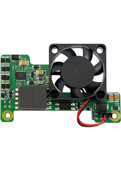 3b+/4b Poe Hat Modülü Için Soğutma Fanlı Ethernet Üzerinden Güç Genişletme Kartı (Yurt Dışından)
