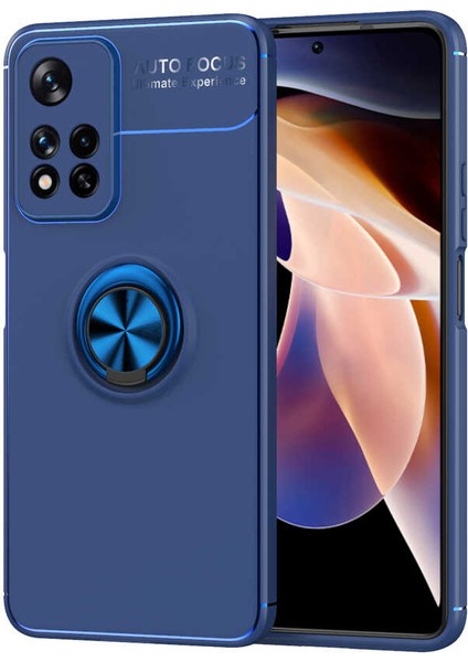 Xiaomi Redmi Note 11 Pro 5g Kılıf Zore Ravel Silikon KAPAK-MAVI-8680436188064-NOİR67026