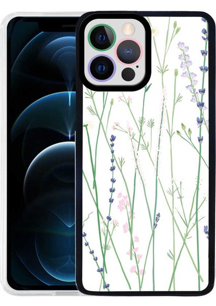 Apple iPhone 12 Pro Kılıf Zore M-Fit Desenli Kapak-Flower NO4-8680436333136-NOİR68147