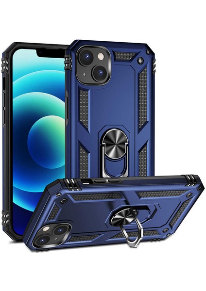 Apple iPhone 14 Uyumlu Zore Vega KAPAK-MAVI-8680436610435-TA80353-NOİR