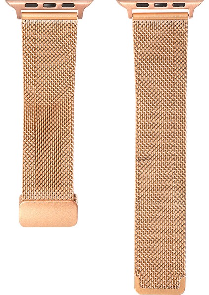 Watch 7 41MM Uyumlu Krd-85 Metal Kordon Zore - GOLD-8680436693698-NOİR91467