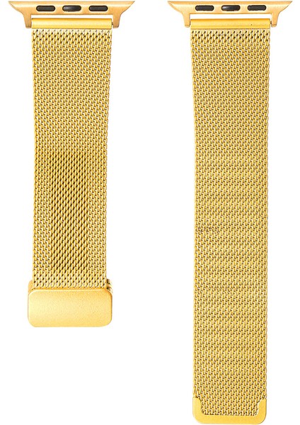 Watch 7 41MM Uyumlu Krd-85 Metal Kordon Zore - GOLD-8680436693698-NOİR91467