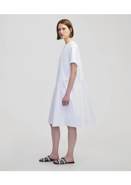 Asimetrik Büzgülü Elbise IS1250002491002 fiyatları