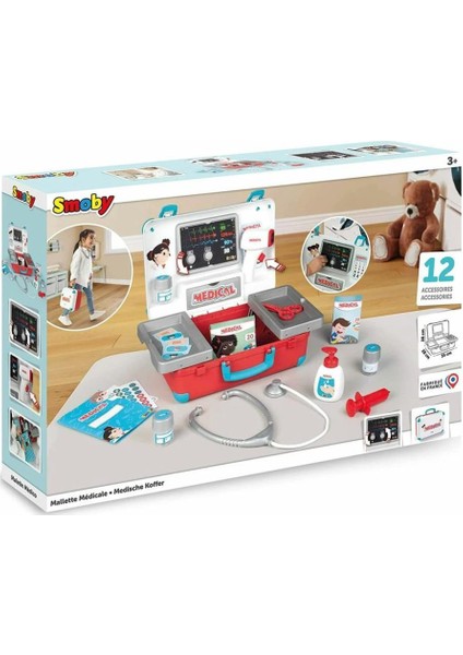 7600340103 Smoby Medikal Doktor Çanta Oyun Seti