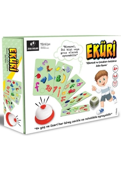 Eküri ( Dikkat - Odaklanma - Hız - Görsel Algı - Zeka Oyunu - Aile Kutu Oyunu )