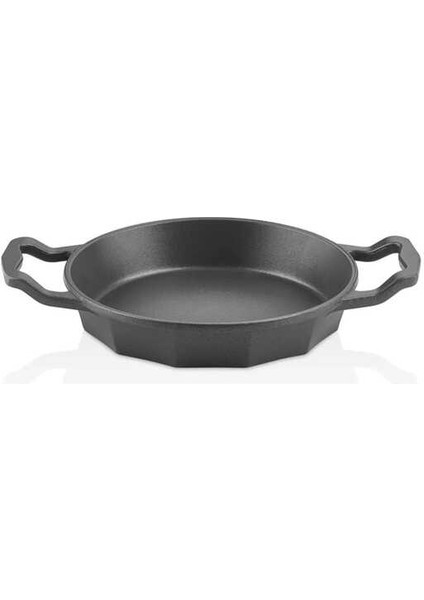 3726 - 4 Parça, (18-22 Cm) - Cam Kapaklı, Bio Granit, Döküm, Sahan Seti Antrasit Gövde, Platin Detay