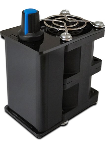 Siyah Kasa Kontrol Modülü ile Güçlü Fan Şiddetli Bitmiş Soğutma Üfleme Lehimleme ve Duman Tahliyesi (Yurt Dışından)