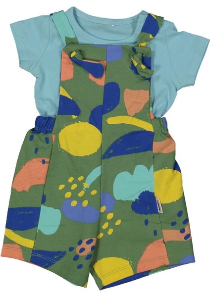 Unısex 9/24 Ay Bulut Baskılı Tulum