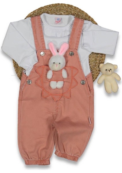 Kız 6/18 Ay Oyuncak Tavşanlı Kot Slopet