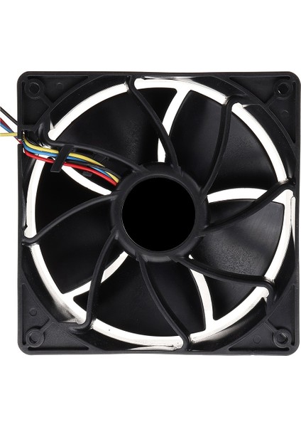 6500RPM 12V/1.85A Bilgisayar Cpu Soğutma Fanı 4-Pin Konektörü Pwm Sıcaklık Kontrolü Antminer Bitmain S7 S9 Siyah (Yurt Dışından)