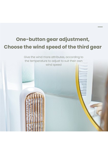 Yeni Stand Mini USB Fan Pil Şarj Edilebilir Kule Masa Tipi-C Ev Çalışma Kamp Için Taşınabilir Masaüstü Hava Soğutucu 3 (Yurt Dışından)