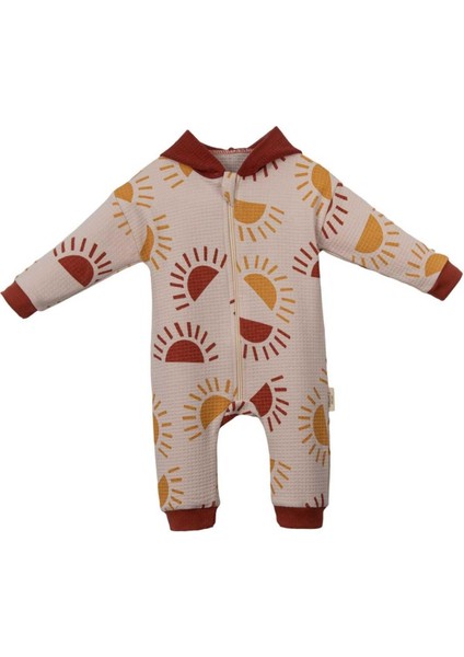 Erkek 9/18 Ay Tandil Güneş Baskılı Tulum