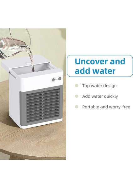 USB Taşınabilir Hava Soğutucu Fan Klima Masaüstü Ofis Yatak Odası-B Için Soğutma Nemlendirici (Yurt Dışından) modelleri