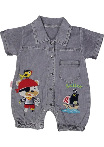 Erkek 6/18 Ay Korsanlı Tulum