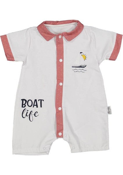 Erkek 9/24 Ay Yelken Nakışlı Çıtçıtlı Tulum