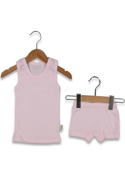 Unısex 4/6 Yaş Jakarlı Boxer Atlet