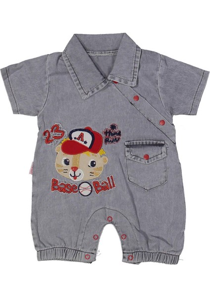 Unısex 6/18 Ay Baseball Sincap Nakış Tulum