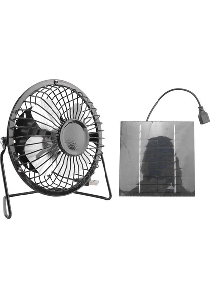 5W 5V Güneş Paneli ile Çalışan Fan, Mini Taşınabilir Havalandırma Soğutma Fanı 4-Inç USB Kamp Yat Köpek Evi Için (Yurt Dışından) modelleri