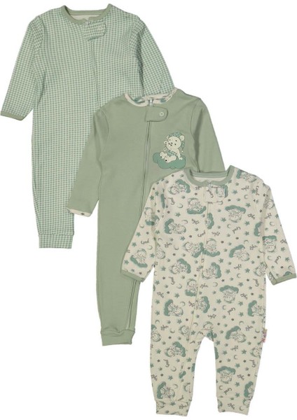 Unısex 9/18 Ay Fermuarlı Pitikare Tulum