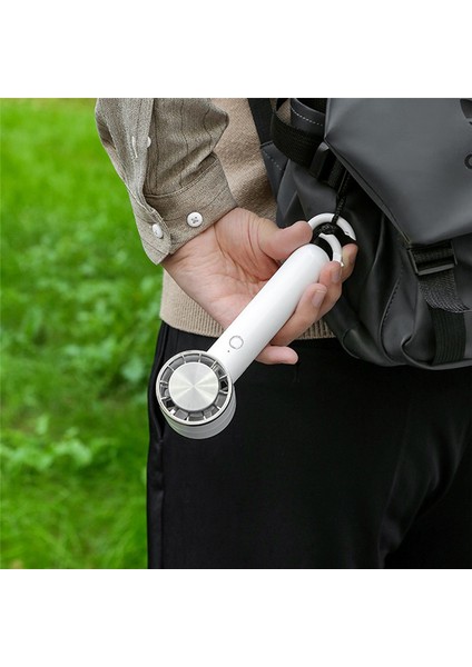 Taşınabilir El Fanı 2000 Mah Pil USB Şarj Edilebilir Yarı Iletken Soğutma Yaz-Pembe Için El Soğutma (Yurt Dışından)