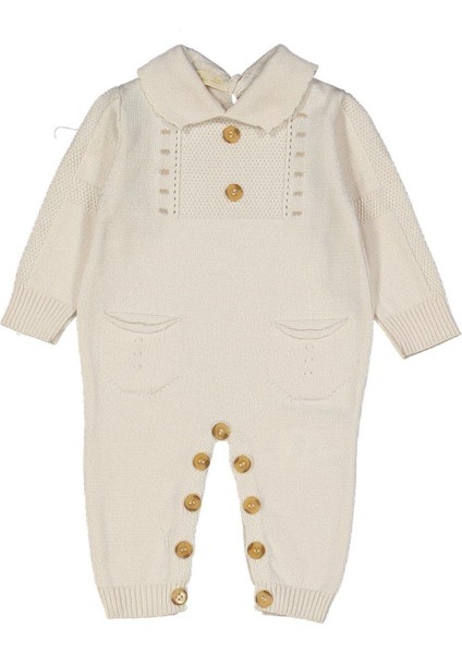 Unısex 6/18 Ay Bebe Triko Tulum