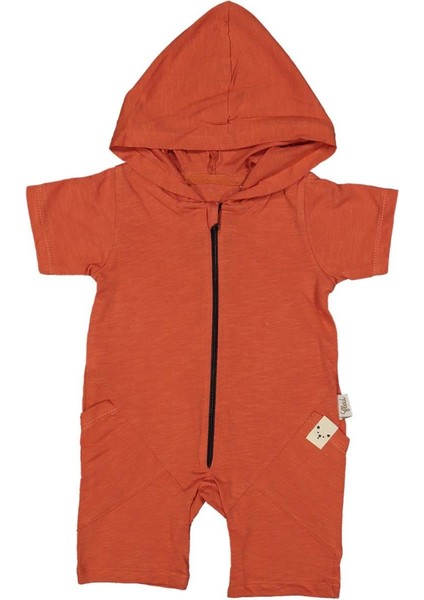 Erkek 3/24 Ay Önü Fermuarlı Cepli Tulum