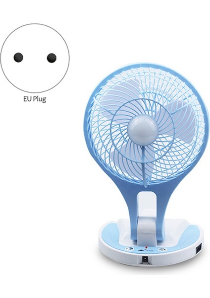 Mini Küçük Fan Katlanabilir Elektrikli Karikatür Taşınabilir Masaüstü Ev Tabanı ile Mavi (Ab Tak) (Yurt Dışından) fiyatları