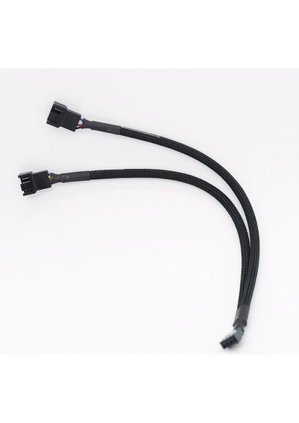 1 Ila 2 Yollu Örgülü Kablo Y Splitter 3/4 Pin Pwm Erkek Konnektör Fan Bilgisayar Pc Uzatma Adaptörü (Yurt Dışından)
