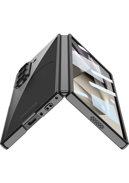 Galaxy Z Fold 6 Kılıf Zore Full Camlı Kıpta KAPAK-GÜMÜŞ-8680436798416-NOİR107414