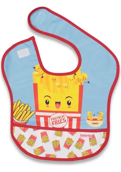 Erkek 6/24 Ay Patates Desen Cepli Önlük