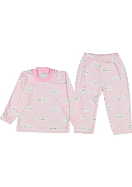 Bebe 1/3 Yaş Bulut Desenli Pijama Takım