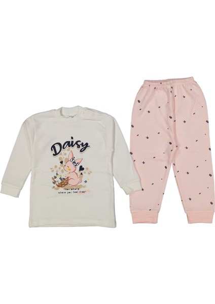 Kız 9/18 Ay Daisy Tavşan Pijama Takım