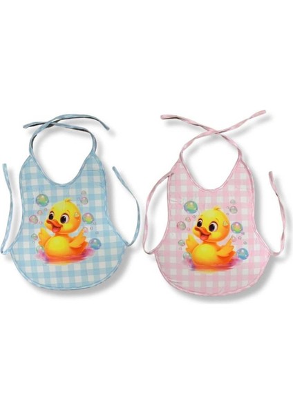 Unısex 1/36 Ay Ördek Desenli Armut Önlük
