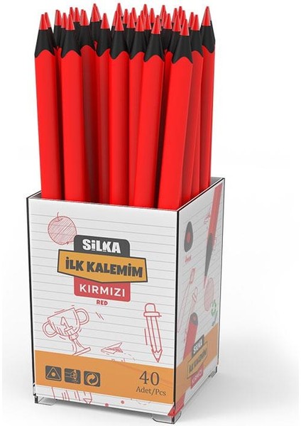 Dark Kırmızı Kopya Kalemi 12 Adet ART-622
