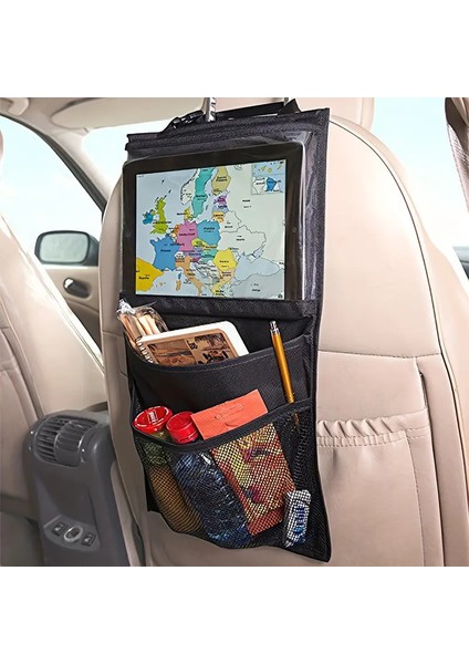 Araba Arka Koltuk Düzenleyici Araç Tablet Telefon Tutucu Çok Cepli Dayanıklı Bebek Çocuk Oto Organizer modelleri
