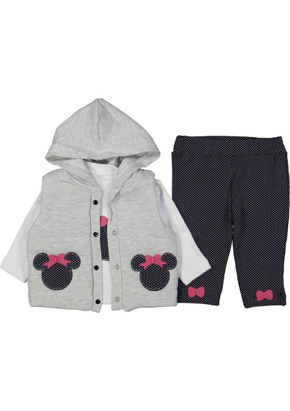 Bebe 6/18 Ay Minie Nakışlı Şişme Takım