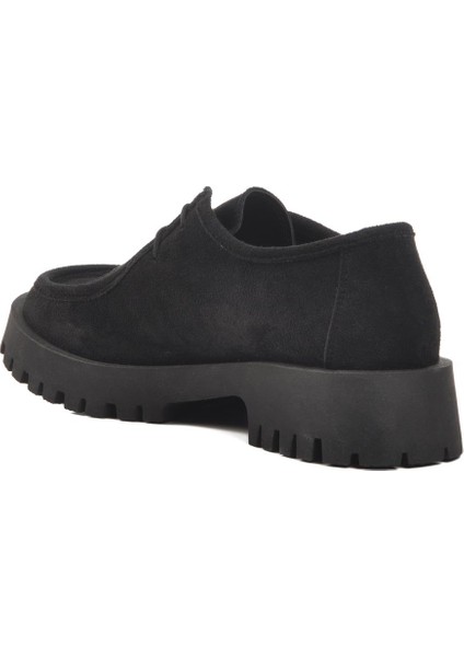 -54319 Z Siyah Süet Suni Deri Erkek Günlük Ayakkabı fırsatları