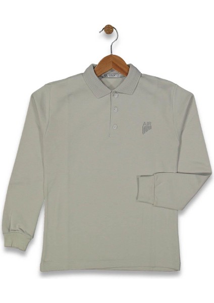 Erkek 5/8 Yaş Mevsimlik Polo Yakai Sweat
